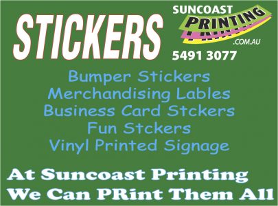 Stickers - Sunshine Coast